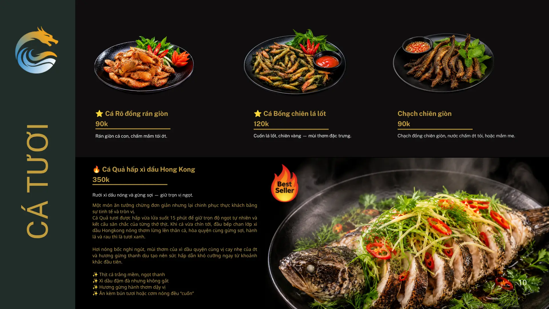 Menu Quán Men trang 10