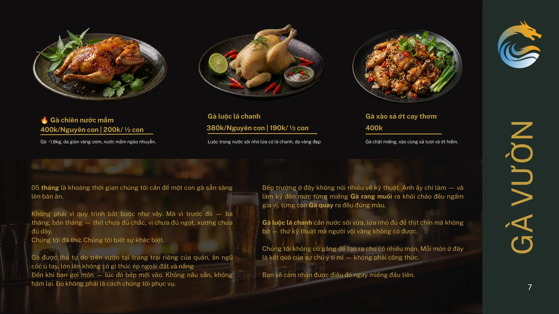 Menu Quán Men trang 7