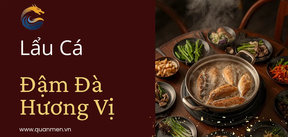 Lẩu cá Quả Hải Phòng — Bí quyết nước dùng đậm vị từ xương cá thật